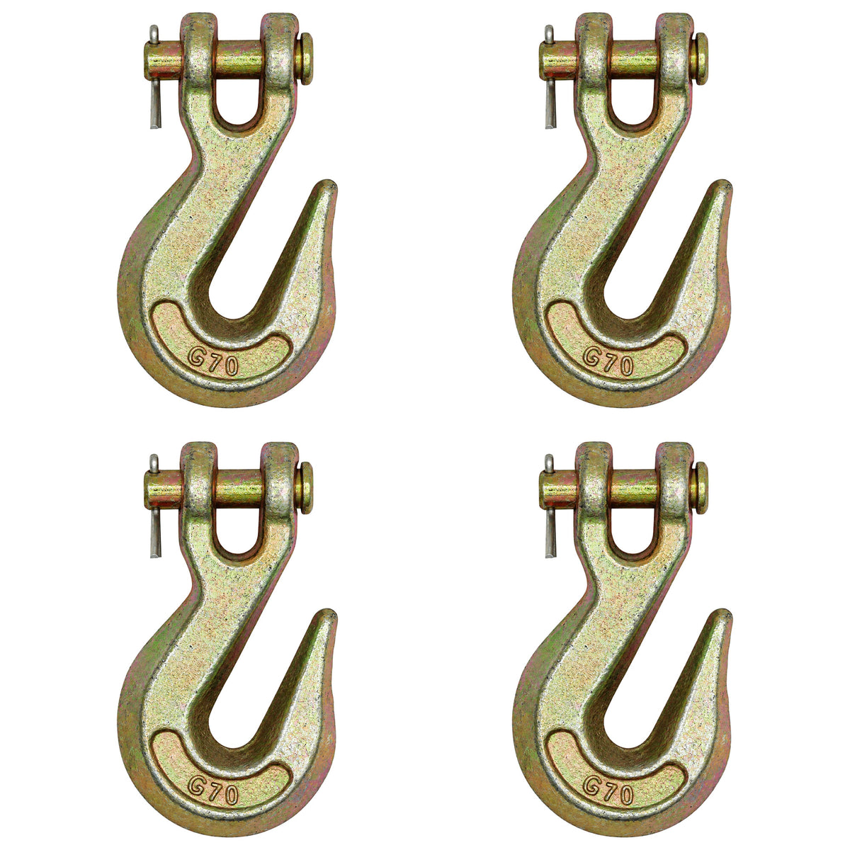 N/A Qty 4: Clevis Grab Hook Fits Universal Products Various