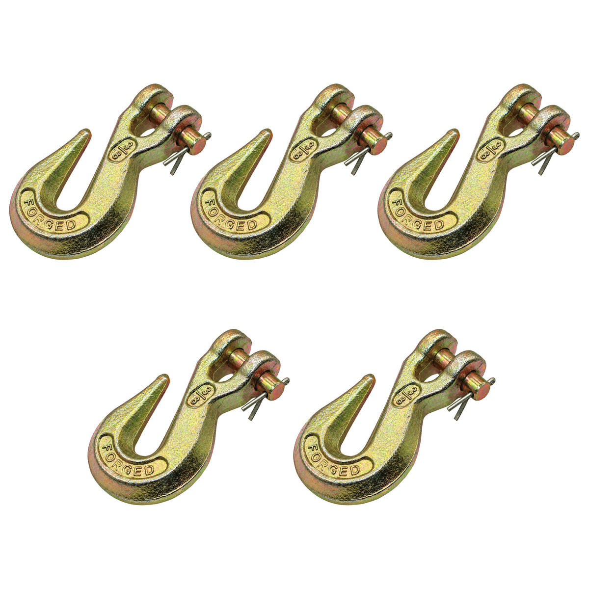 N/A Qty 5: Clevis Grab Hook Fits Universal Products Various