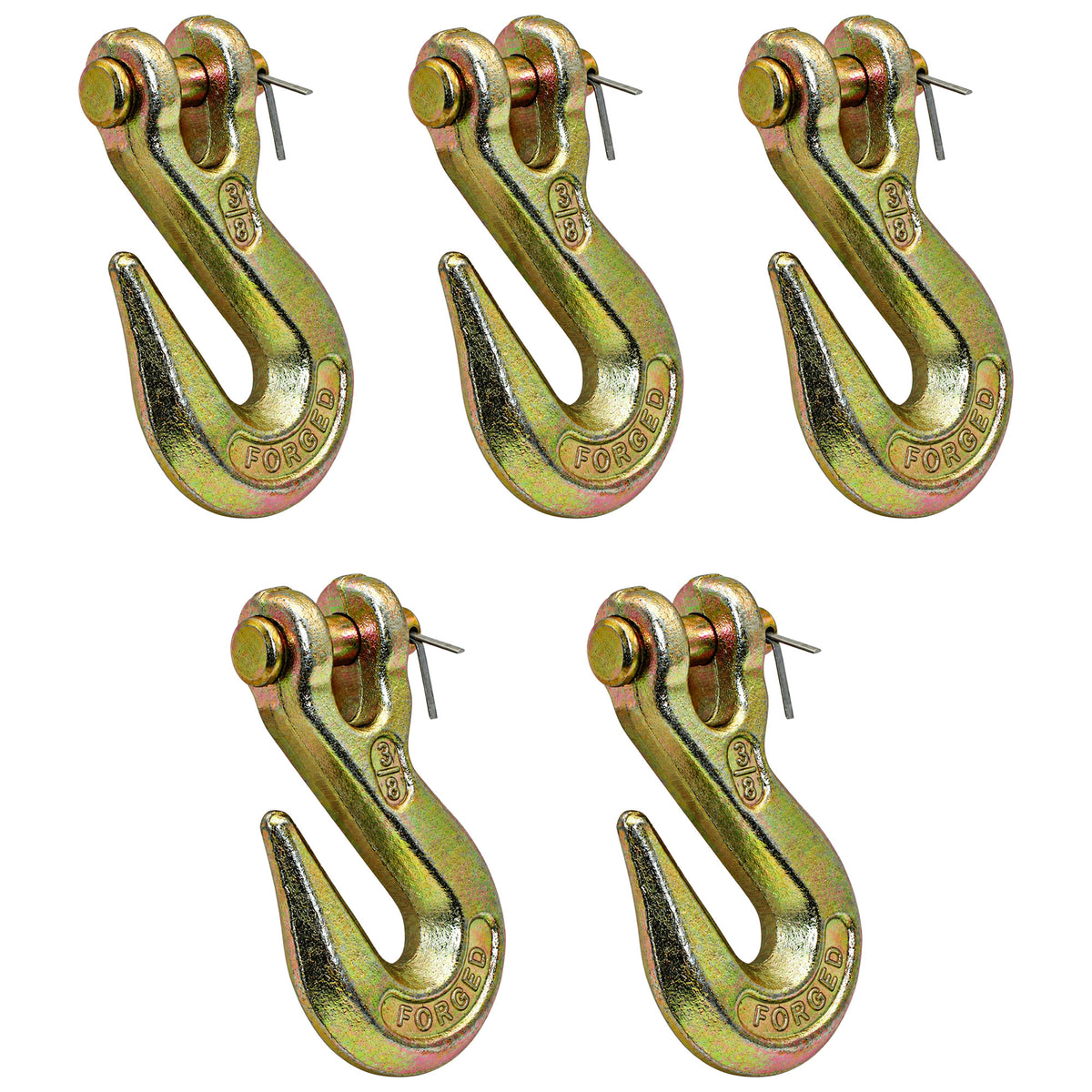 N/A Qty 5: Clevis Grab Hook Fits Universal Products Various