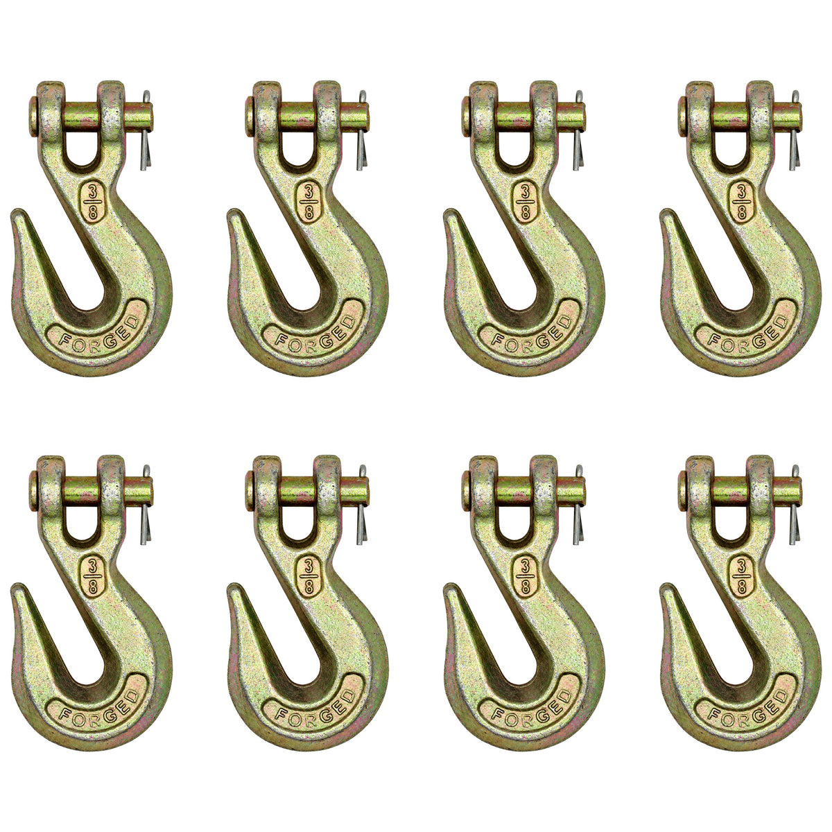 N/A Qty 8: Clevis Grab Hook Fits Universal Products Various