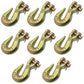 N/A Qty 8: Clevis Grab Hook Fits Universal Products Various