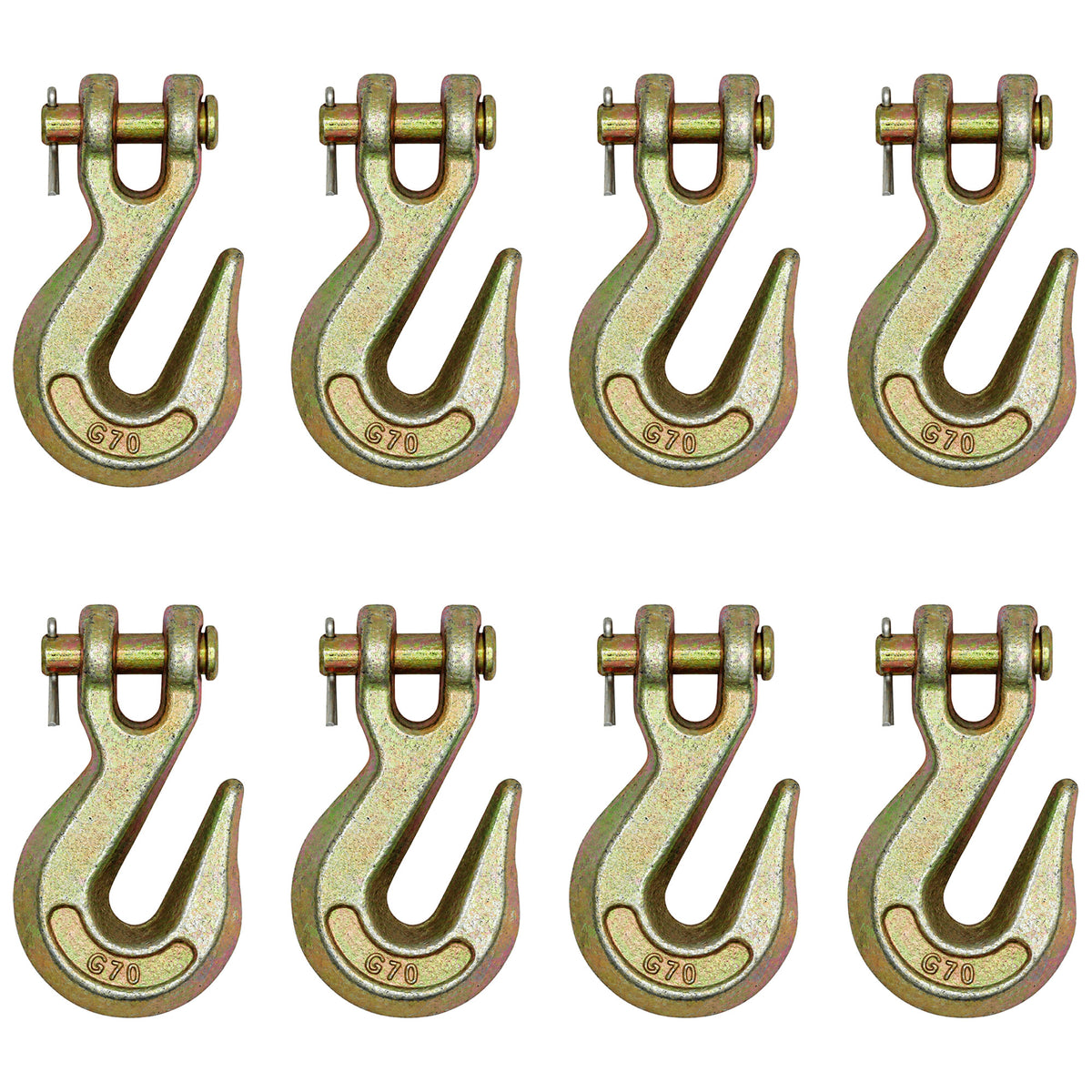 N/A Qty 8: Clevis Grab Hook Fits Universal Products Various