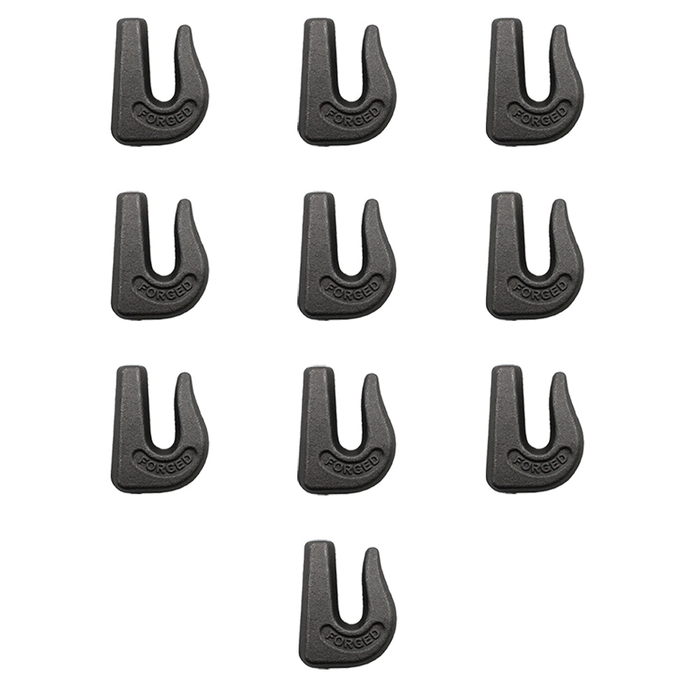 0900104 Qty 10: Weld On Grab Chain Hook Fits Universal Products
