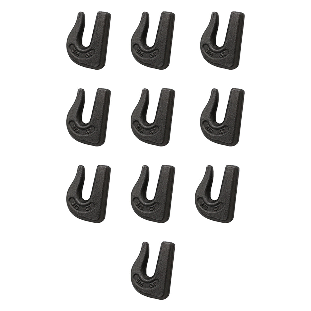 0900104 Qty 10: Weld On Grab Chain Hook Fits Universal Products