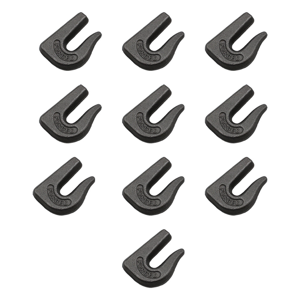 0900104 Qty 10: Weld On Grab Chain Hook Fits Universal Products