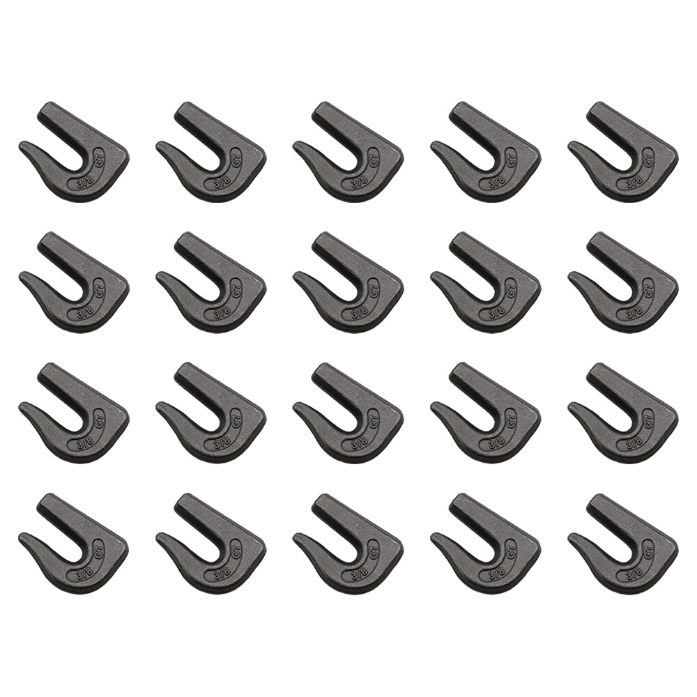 0900104 Qty 20: Weld On Grab Chain Hook Fits Universal Products