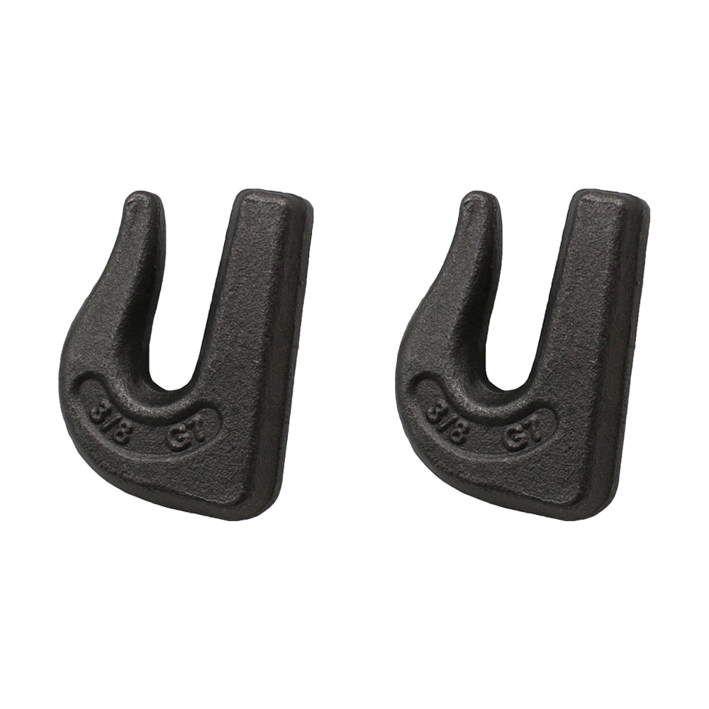 0900104 Qty 2: Weld On Grab Chain Hook Fits Universal Products