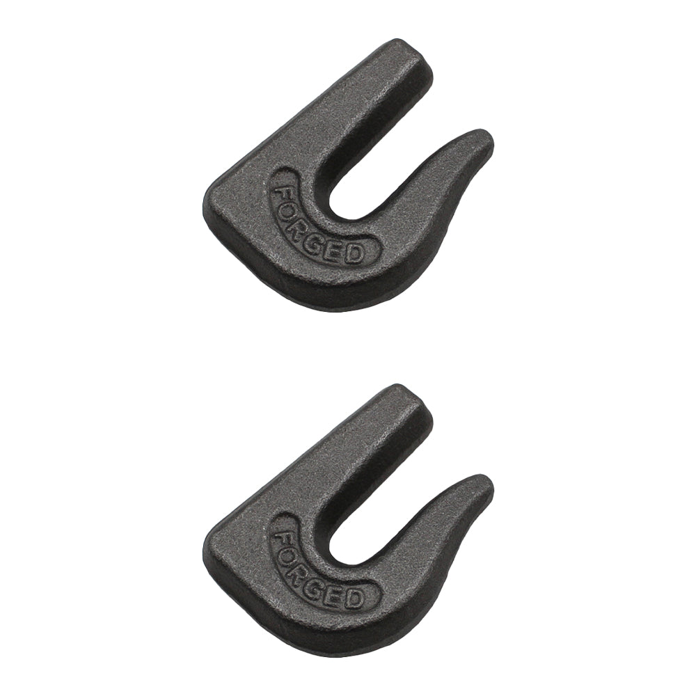 0900104 Qty 2: Weld On Grab Chain Hook Fits Universal Products