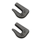 2 Weld on Grab Chain Hooks 5/16" G70 WLL 6,600 Bucket Trailer Rigging 0900104