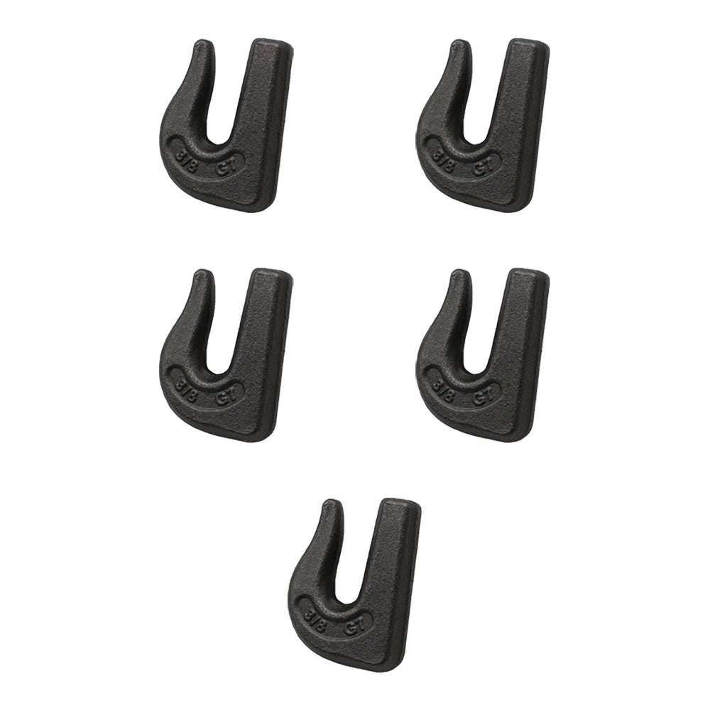 0900104 Qty 5: Weld On Grab Chain Hook Fits Universal Products
