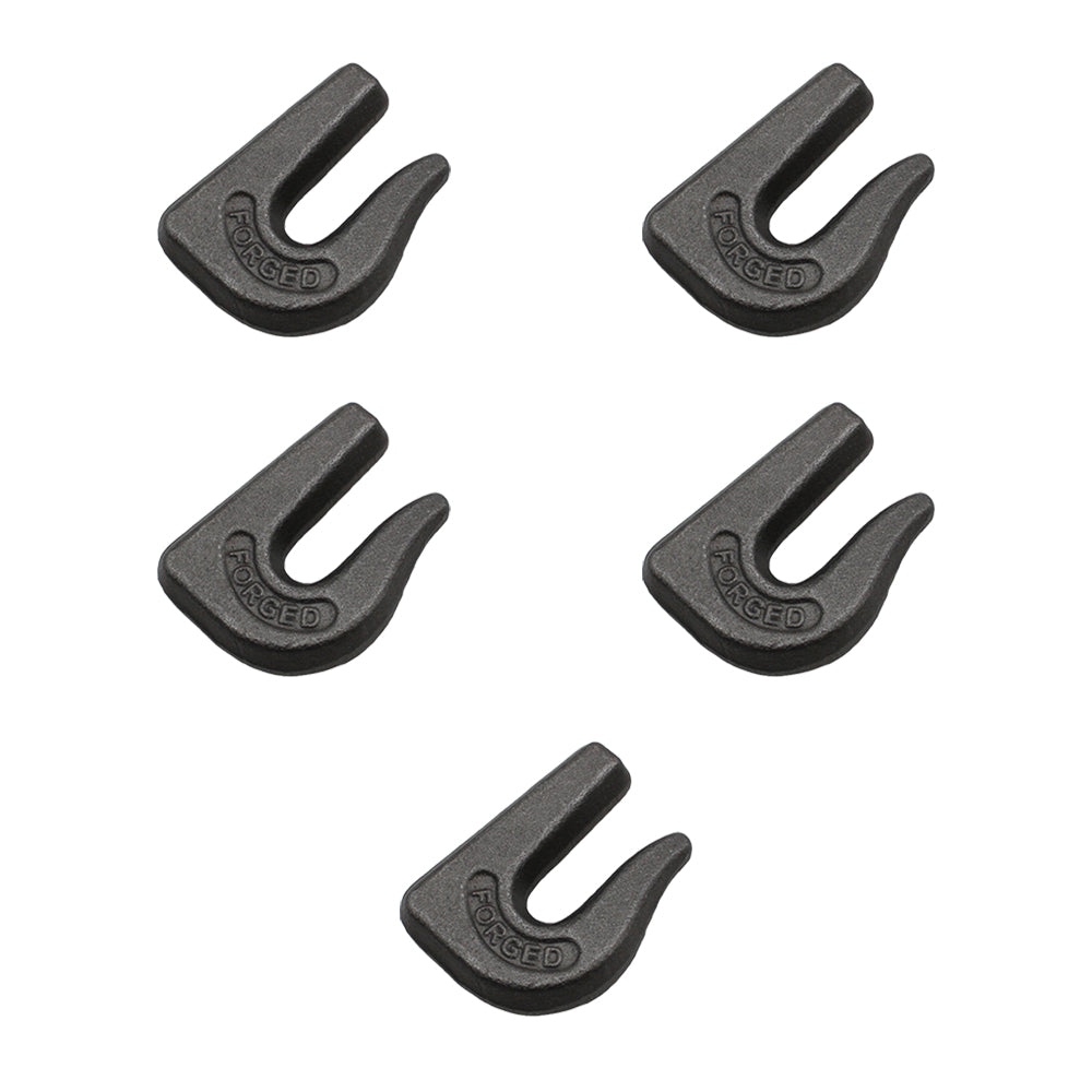 0900104 Qty 5: Weld On Grab Chain Hook Fits Universal Products