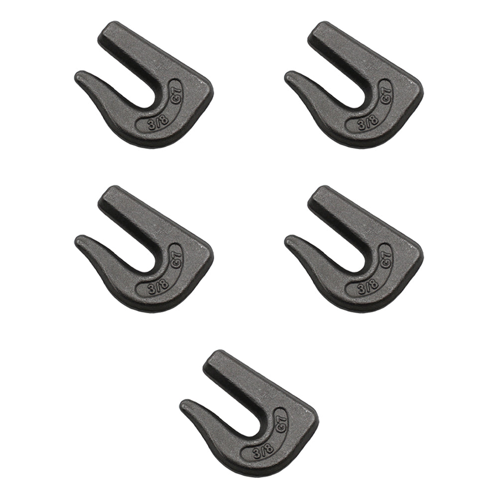 0900104 Qty 5: Weld On Grab Chain Hook Fits Universal Products