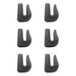 Set of 6 Weldable / Weld on G70 Grab Hook 3/8" Chain Tow Rigging Truck Trailer