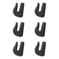 Set of 6 Weldable / Weld on G70 Grab Hook 3/8" Chain Tow Rigging Truck Trailer
