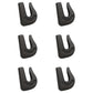 Set of 6 Weldable / Weld on G70 Grab Hook 3/8" Chain Tow Rigging Truck Trailer