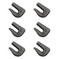 Set of 6 Weldable / Weld on G70 Grab Hook 3/8" Chain Tow Rigging Truck Trailer