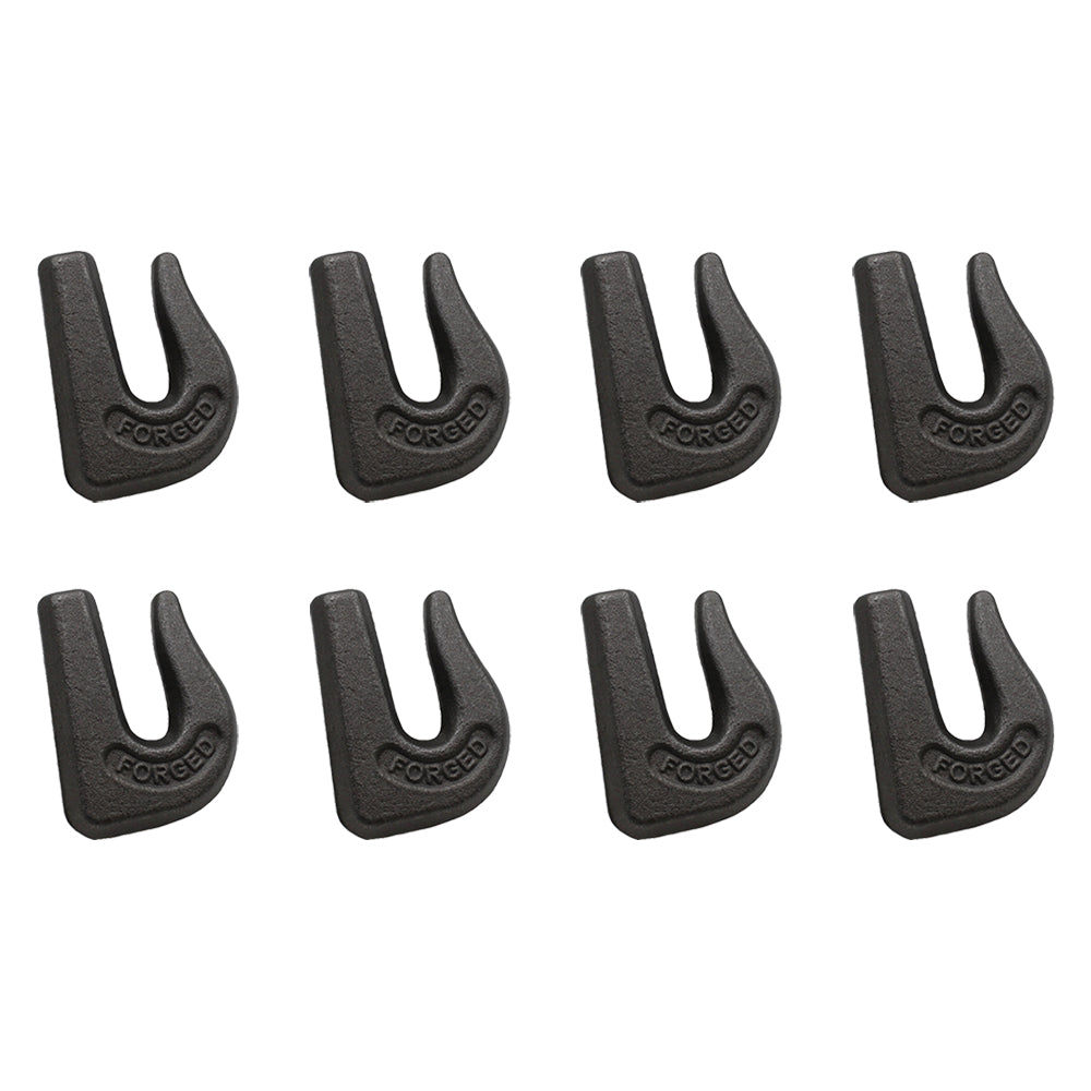 0900104 Qty 8: Weld On Grab Chain Hook Fits Universal Products