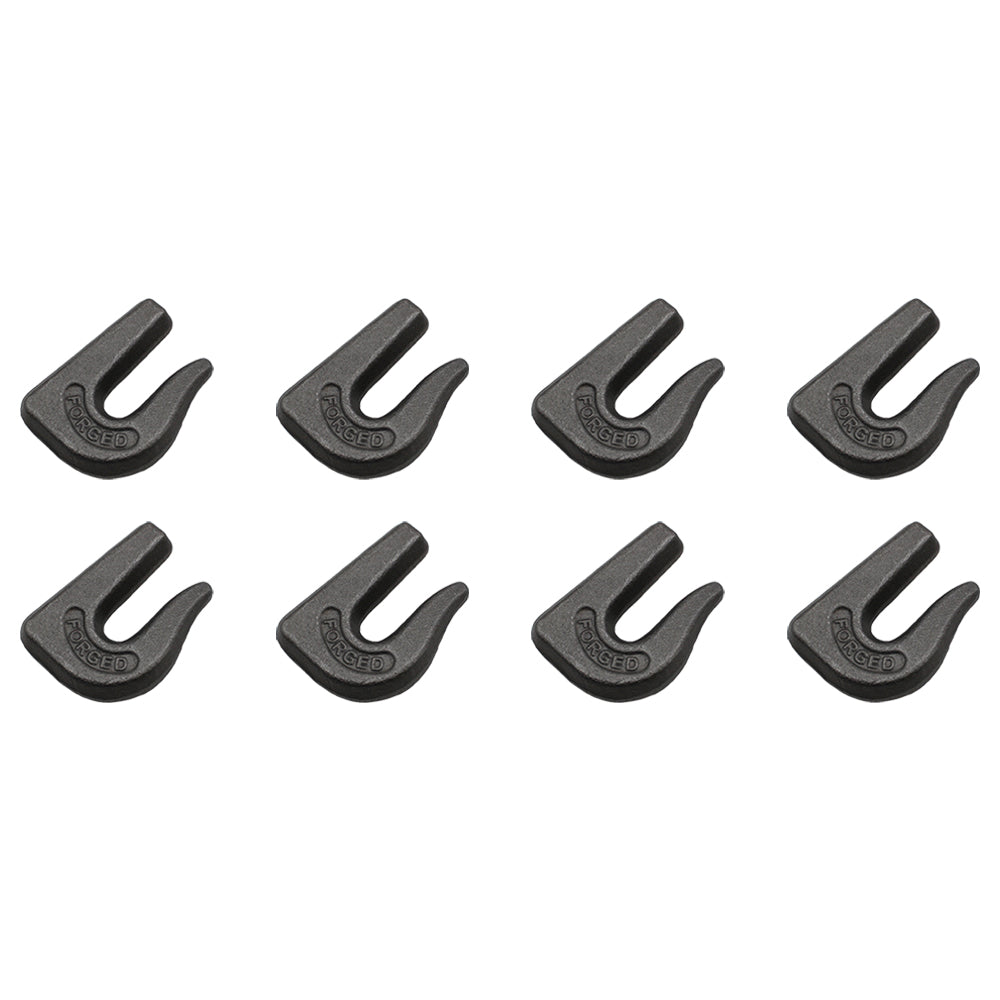 0900104 Qty 8: Weld On Grab Chain Hook Fits Universal Products