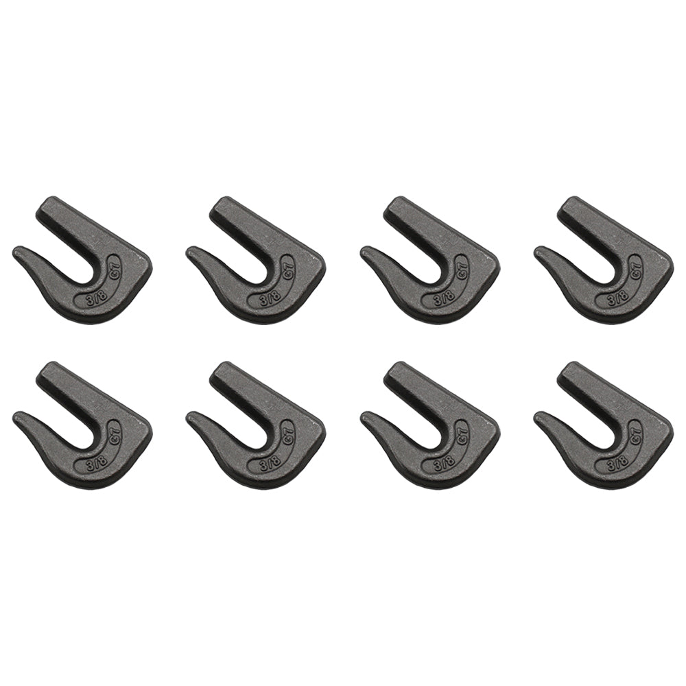 0900104 Qty 8: Weld On Grab Chain Hook Fits Universal Products