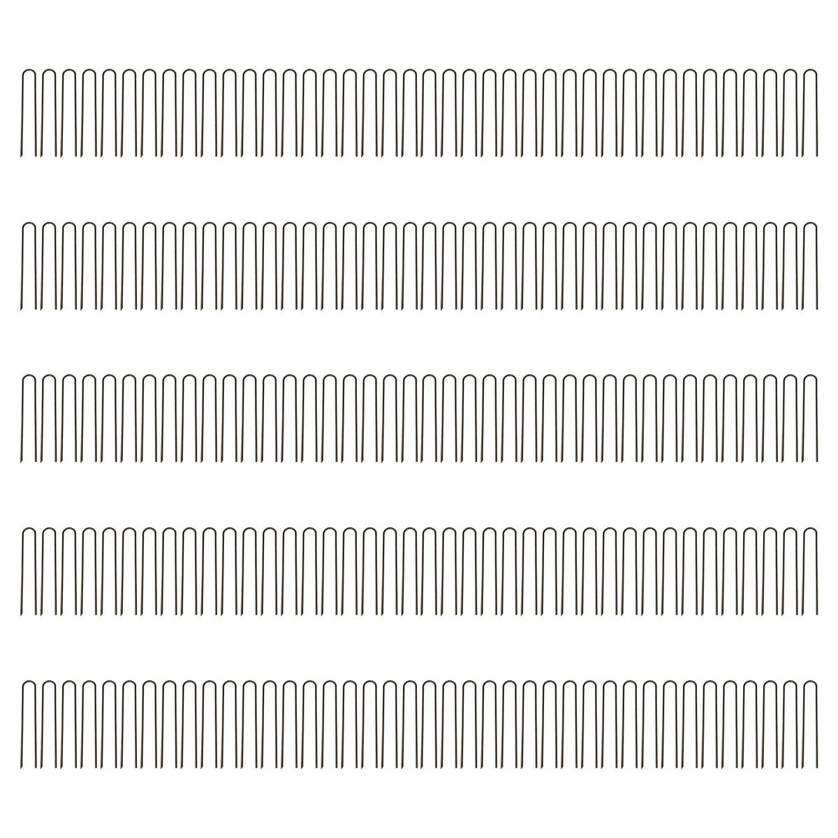 Two-Hundred (200) 6-Inch Landscape Fabric Staples Anchor Pins Stakes Sod Depot