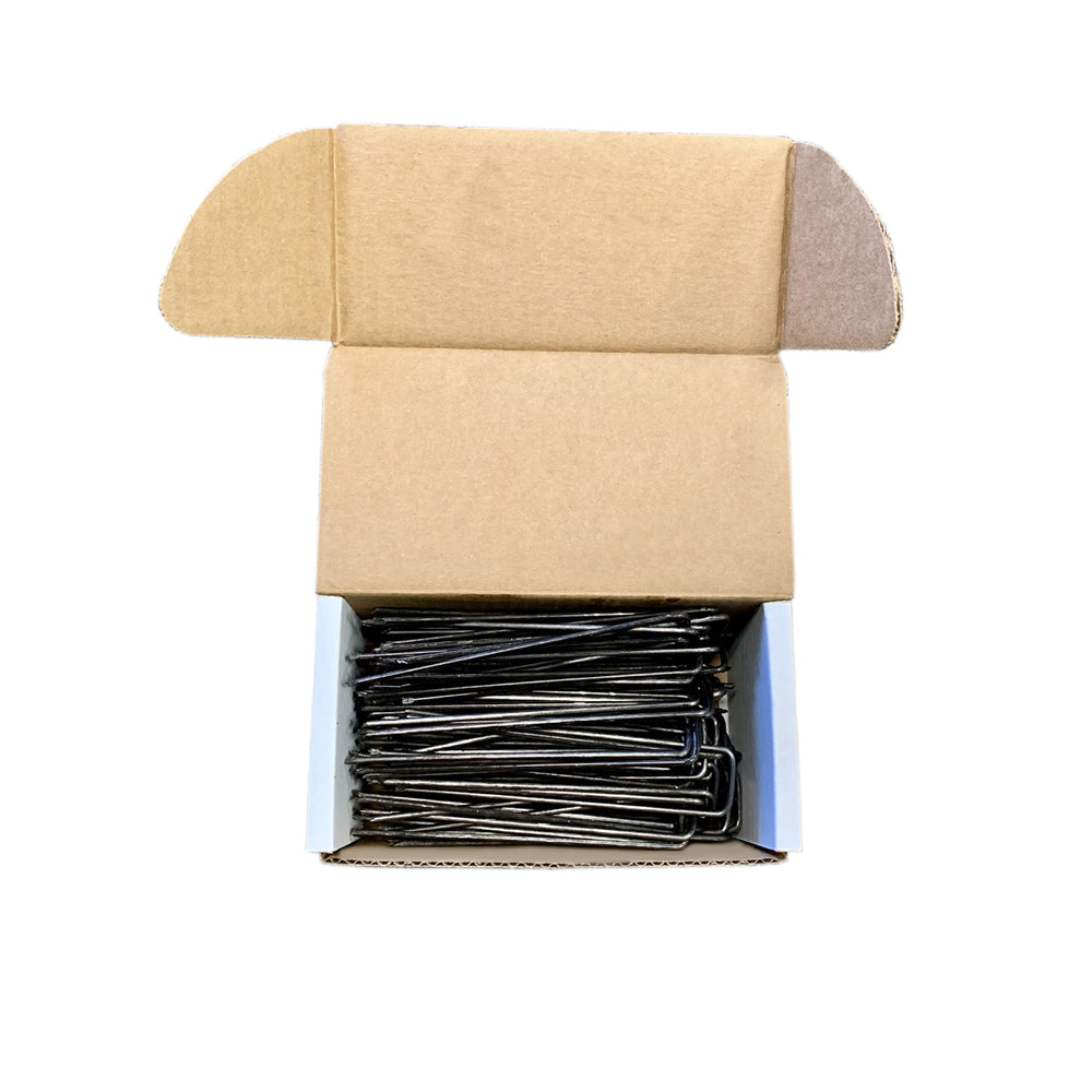 6IN9G Qty 100: Square Top Landscape Staple Fits Universal Products