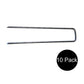 Qty 10: Square Top Landscape Staple Fits Universal Products Replaces 6IN9G