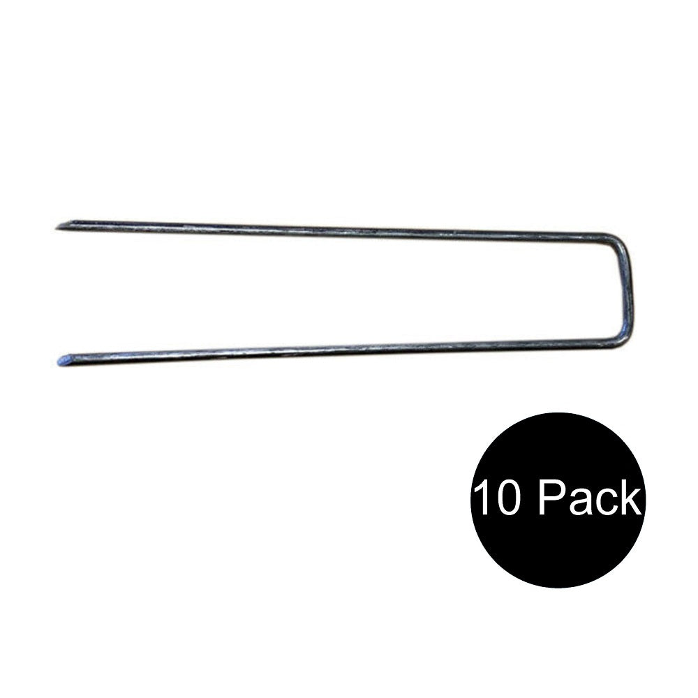 6IN9G Qty 10: Square Top Landscape Staple Fits Universal Products