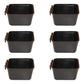 Six (6) OTK20-0826 Hanging Feed and Water Cage Cup For Poultry Rabbits Quail
