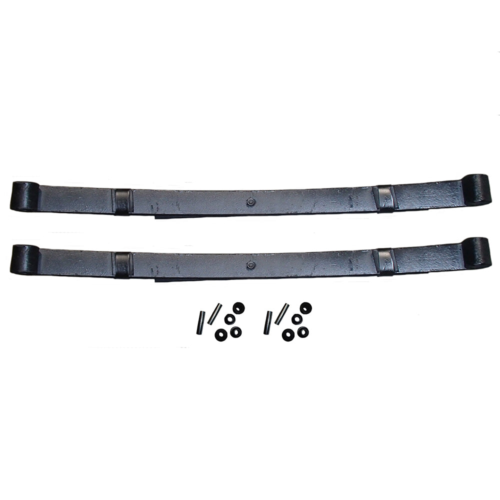 014675 Heavy Duty Golf Cart Leaf Spring Set w/ Bushings Fits Club Car DS 1981 up
