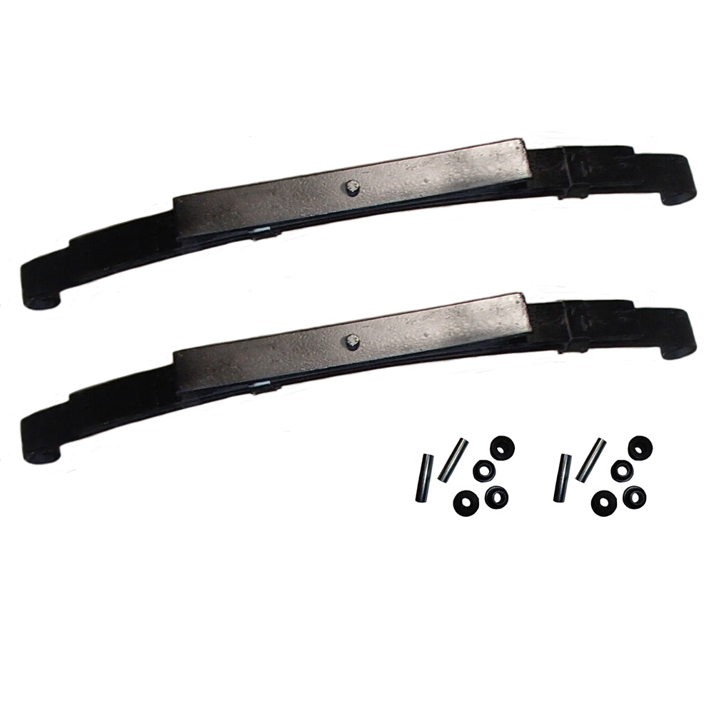 014675 Heavy Duty Golf Cart Leaf Spring Set w/ Bushings Fits Club Car DS 1981 up