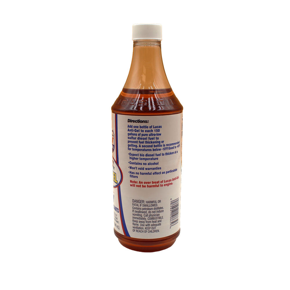 Anti-Gel Diesel Fuel Treatment Fits Lucas Replaces 10865