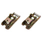 2 Ratchet Handles for Tow Dolly Car Hauler Flat Bed 2" Ratchet Strap Tie Down