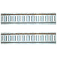 ETH-24-4 QTY 2: 2' E-Track
 Fits Universal