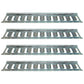 Set of (4) 2' E-Track for Enclosed Trailer Cargo Truck Van Hauler Box Truck