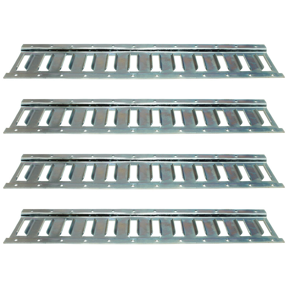 Set of (4) 2' E-Track for Enclosed Trailer Cargo Truck Van Hauler Box Truck