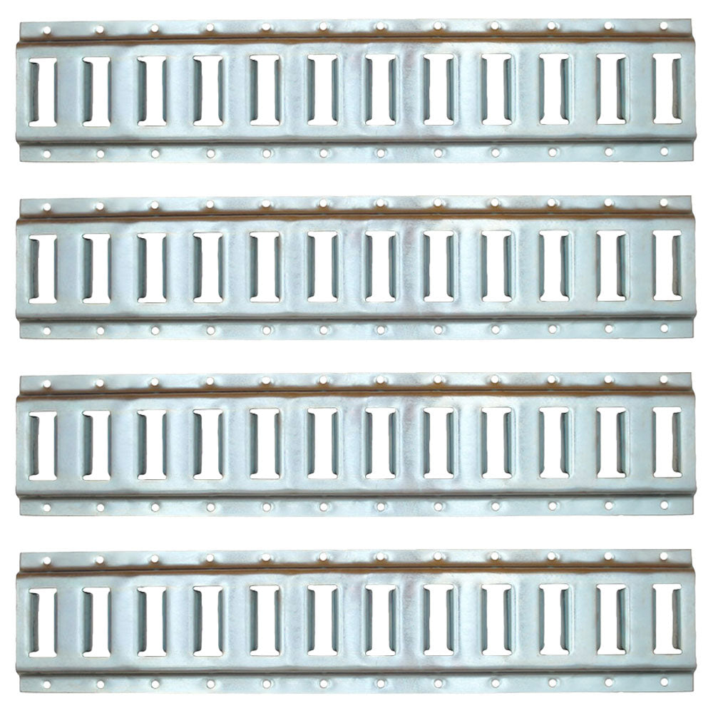 Set of (4) 2' E-Track for Enclosed Trailer Cargo Truck Van Hauler Box Truck