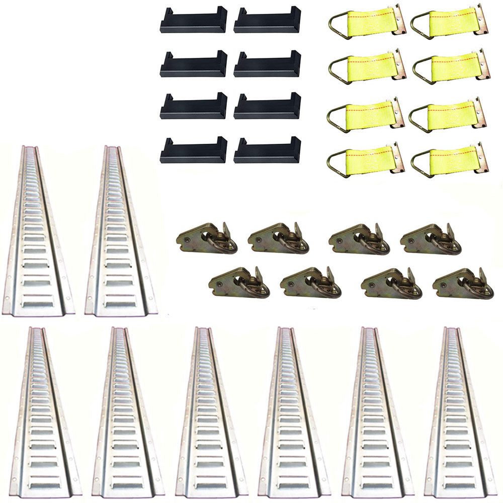 5HETZ 32 Piece E-Track Kit Fits Universal Products