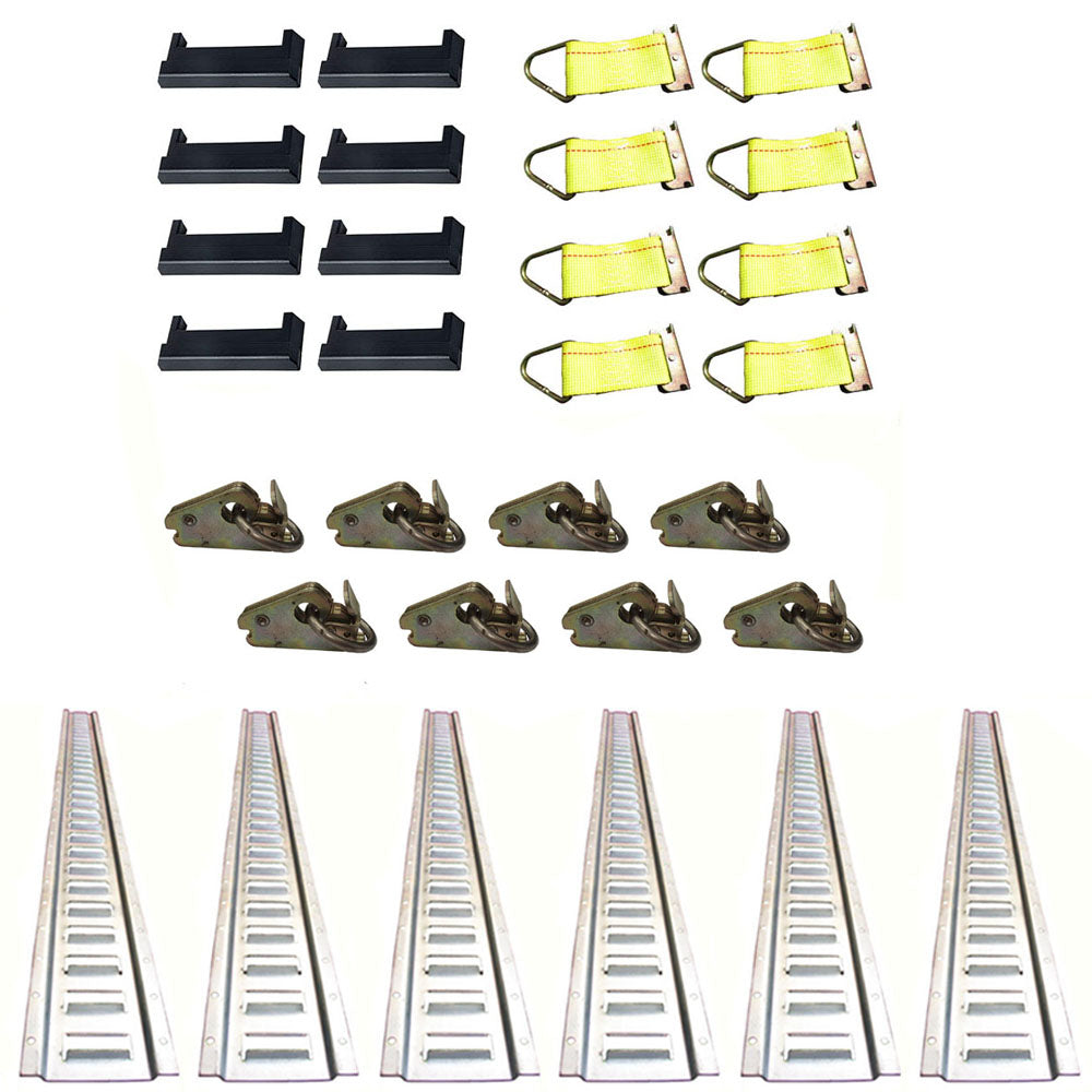 5HETZ 30 Piece E-Track Kit Fits Universal Products
