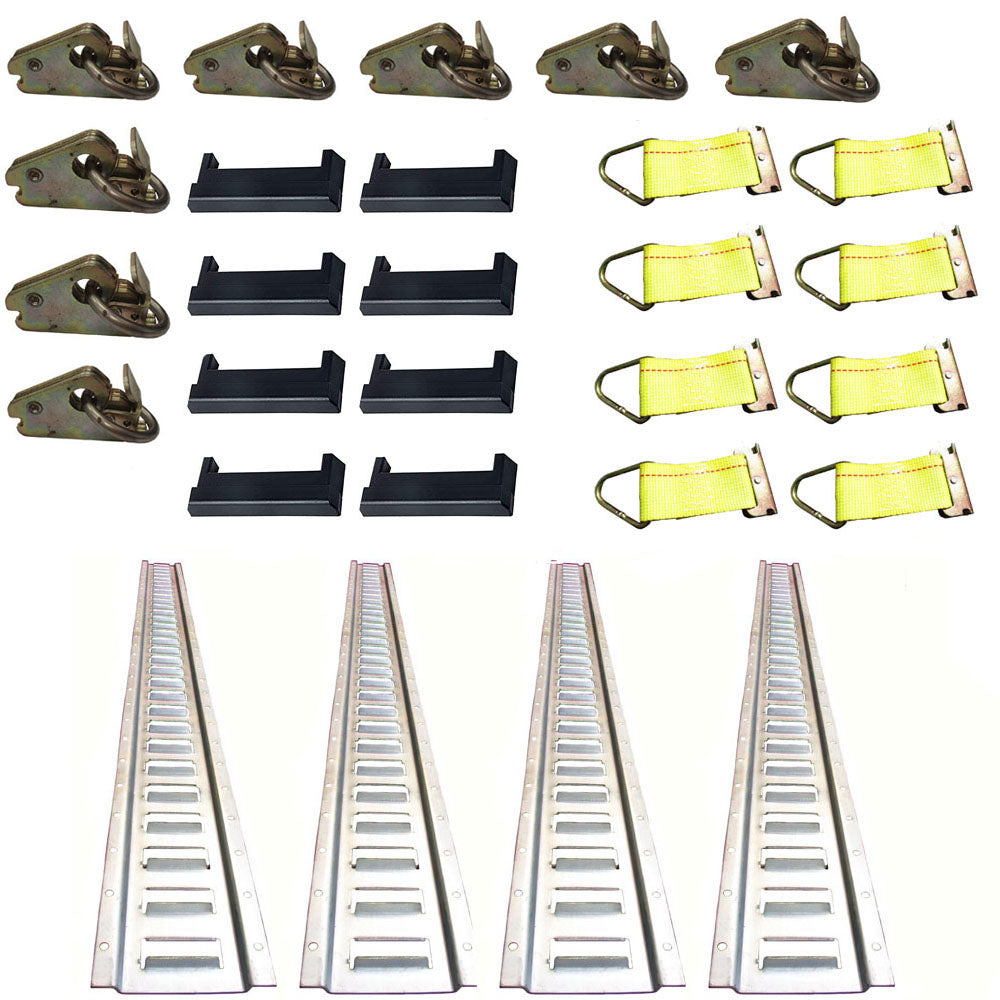 5HETZ 28 Pc E-Track Kit Fits Universal Products