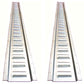 Set of Two (2) Galvanized 5' Horizontal E-Track Tie-Down Rails