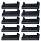 10 E Track End Caps Plugs Rail End Covers for Horizontal E Track