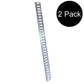 8ZHET Qty 2: 8' E-Track
 Fits Universal