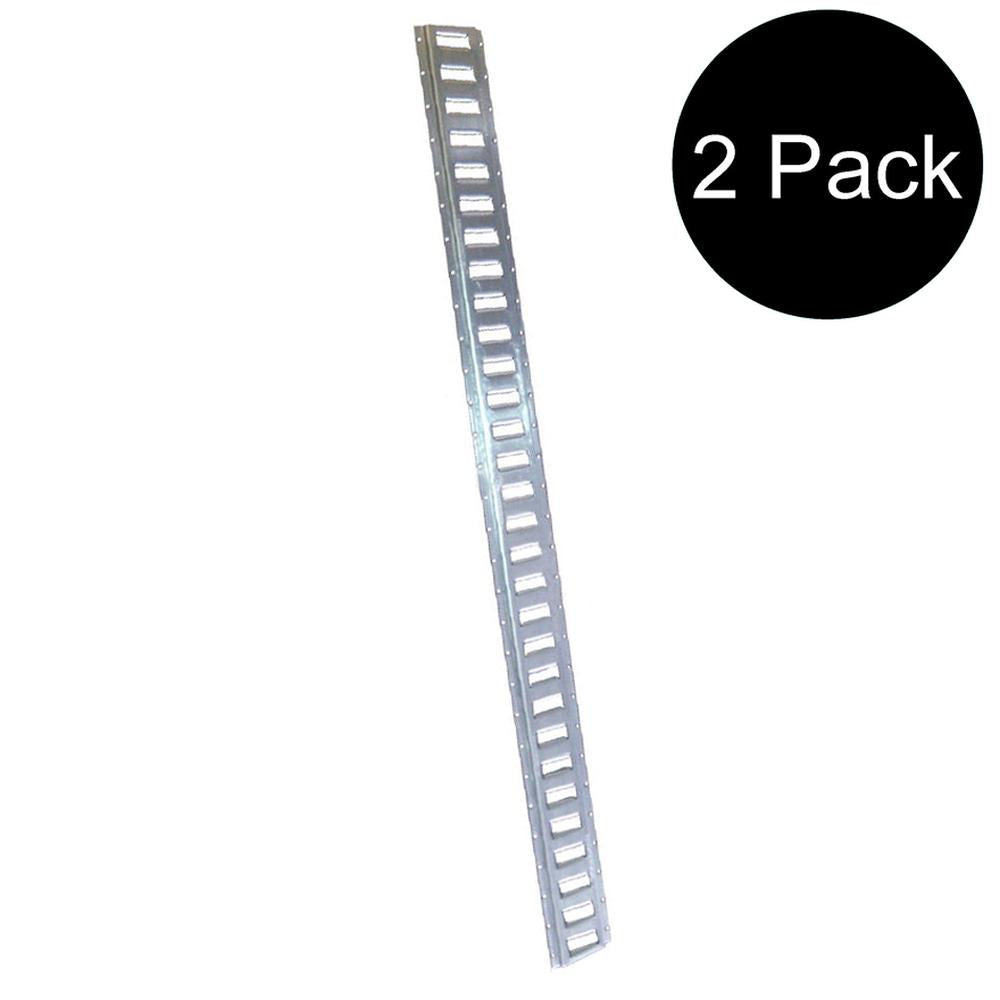8ZHET Qty 2: 8' E-Track
 Fits Universal