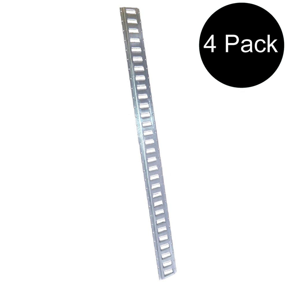 8ZHET Qty 4: 8' E-Track
 Fits Universal
