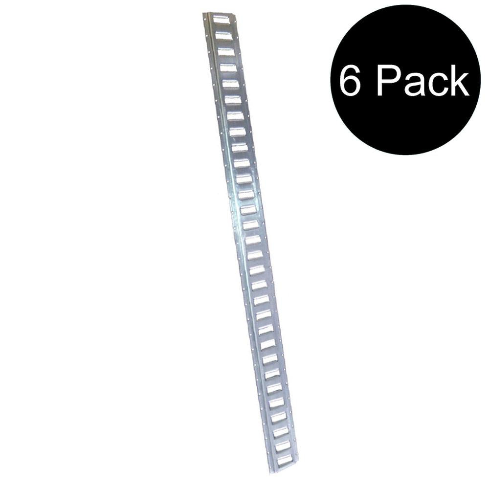 8ZHET Qty 6: 8' E-Track
 Fits Universal