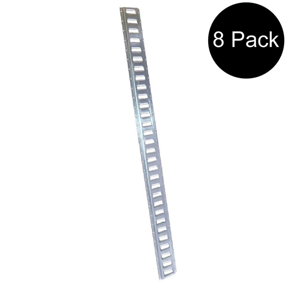 8ZHET Qty 8: 8' E-Track
 Fits Universal