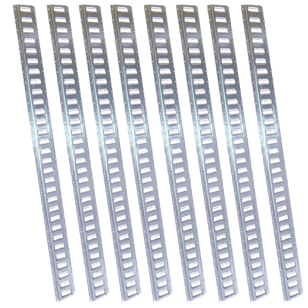 8ZHET Qty 8: 8' E-Track
 Fits Universal
