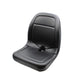 00367800 Black Vinyl Seat Fits Caterpillar 226 CS-323 CS-323C CS323 RT50 TH210