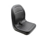 00367800 Black Vinyl Seat Fits Gravely