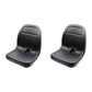 00367800 Qty 2: Black Vinyl Seat Fits Toro 1200 1250 2000D Reel Master